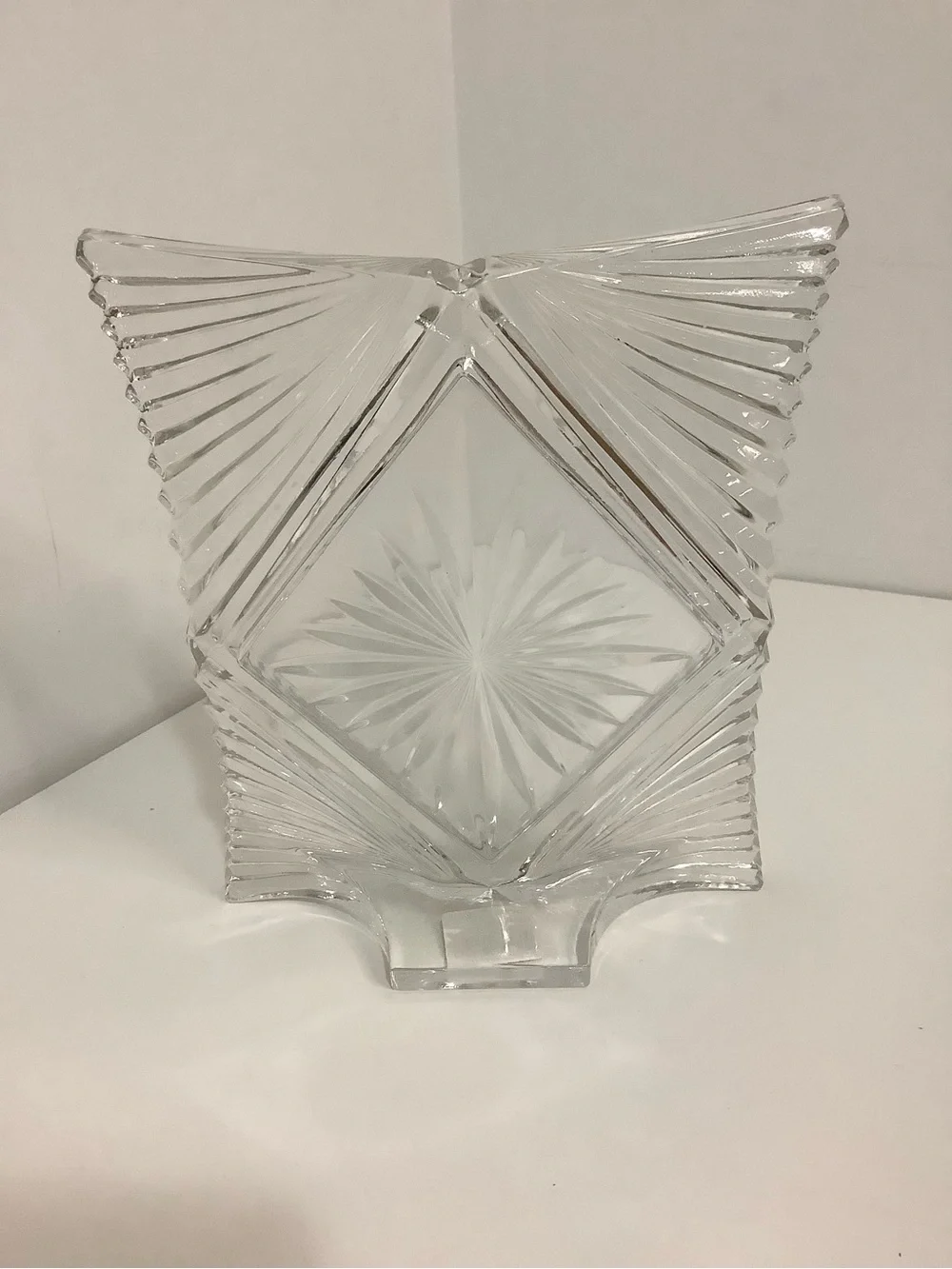 Mikasa Vintage Starlet Clear Crystal Picture Frame, Made in Japan 🇯🇵 - Picture 3 of 9